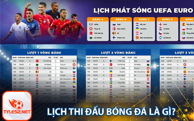 Lịch thi đấu bóng đá là gì?
