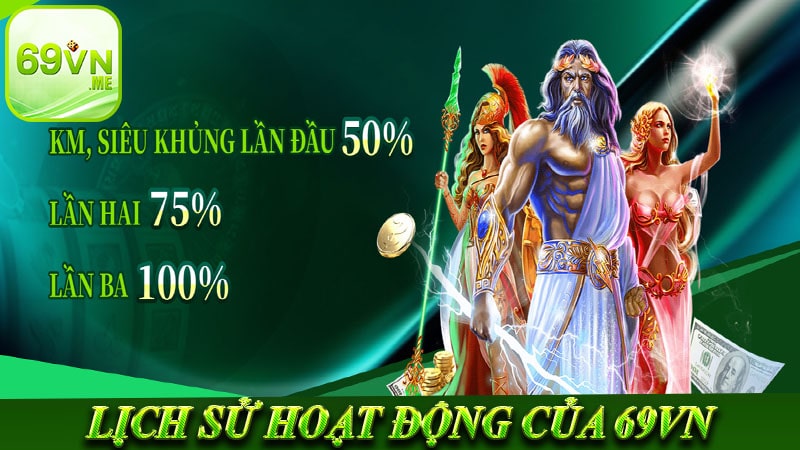 Lịch sử hoạt động của nhà cái uy tín 69vn