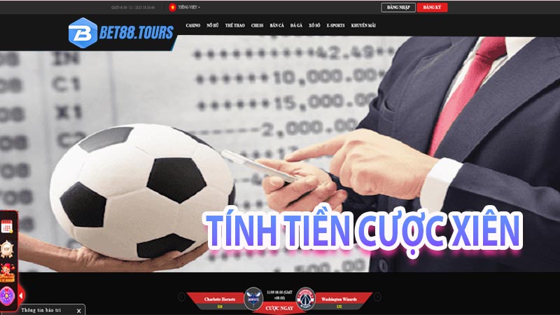 Cách tính tiền cược xiên cơ bản tại nhà cái hiện nay