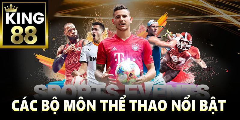 Các bộ môn thể thao Kinh88 nổi bật không thể bỏ qua